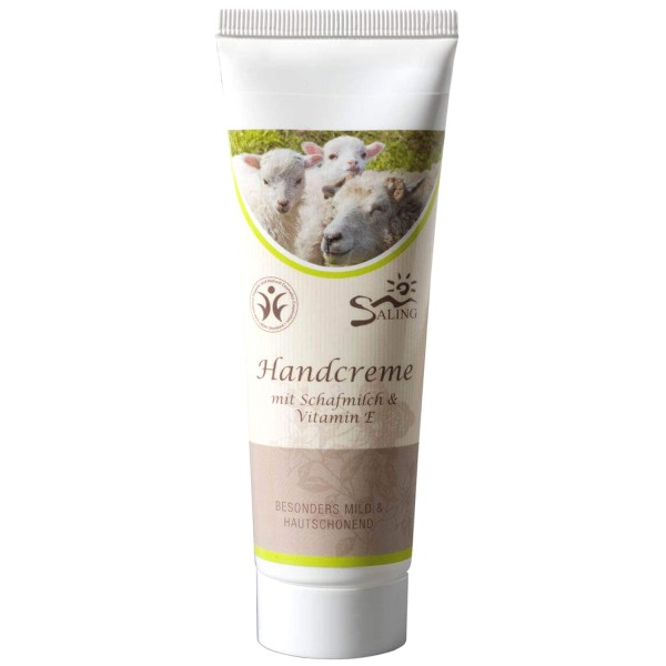 Saling Handcreme mit Schafmilch, 75 ml