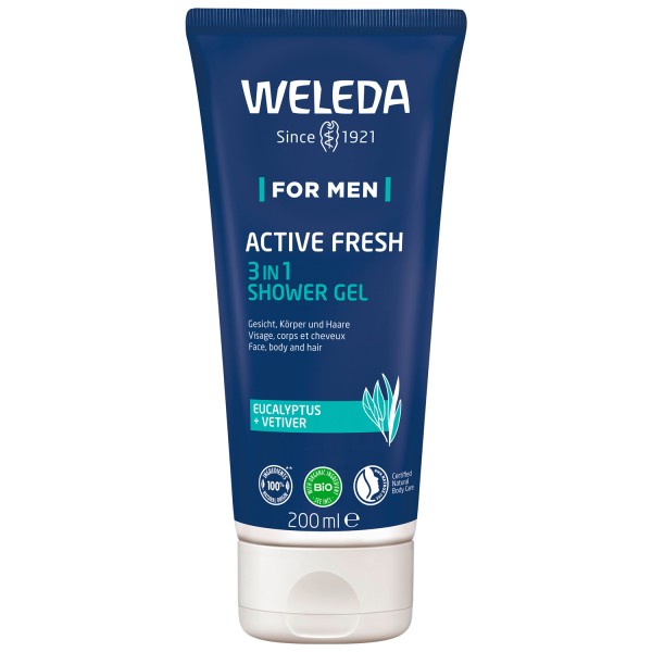 For Men - Active Fresh 3in1 Shower Gel, 200 ml