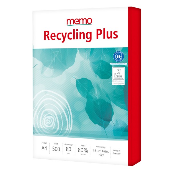 Kopierpapier Recycling Plus