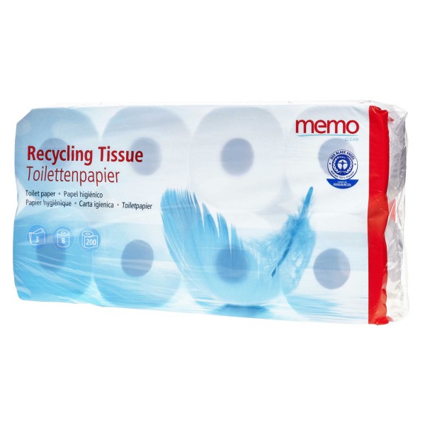 Toilettenpapier Recycling Tissue 3-lagig