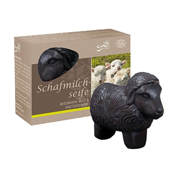 Saling Schafmilchseife Schwarzes Schaf, 85g