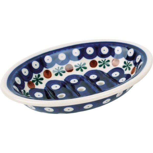 Redecker Seifenschale Original Bunzlauer Keramik, dunkel